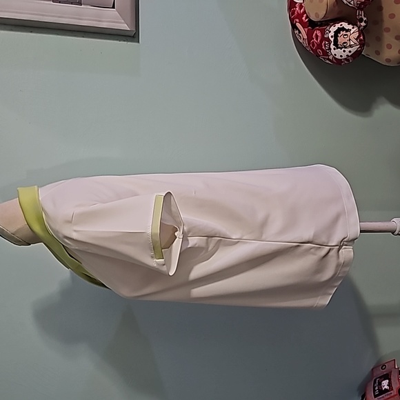 SOLD...! EP PRO Womens Golf Short Sleeve White And Neon Gree Polo Shirt - Picture 4 of 7